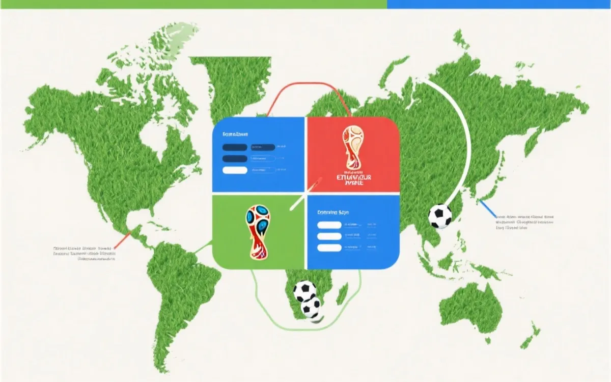 2026世界杯淘汰赛签表分析：四大分区强弱对照，一眼看懂夺冠路径与黑马窗口